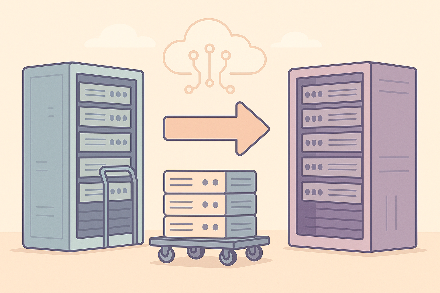 Server Migration from Datacenter LS2 to LS1 – Phase 2