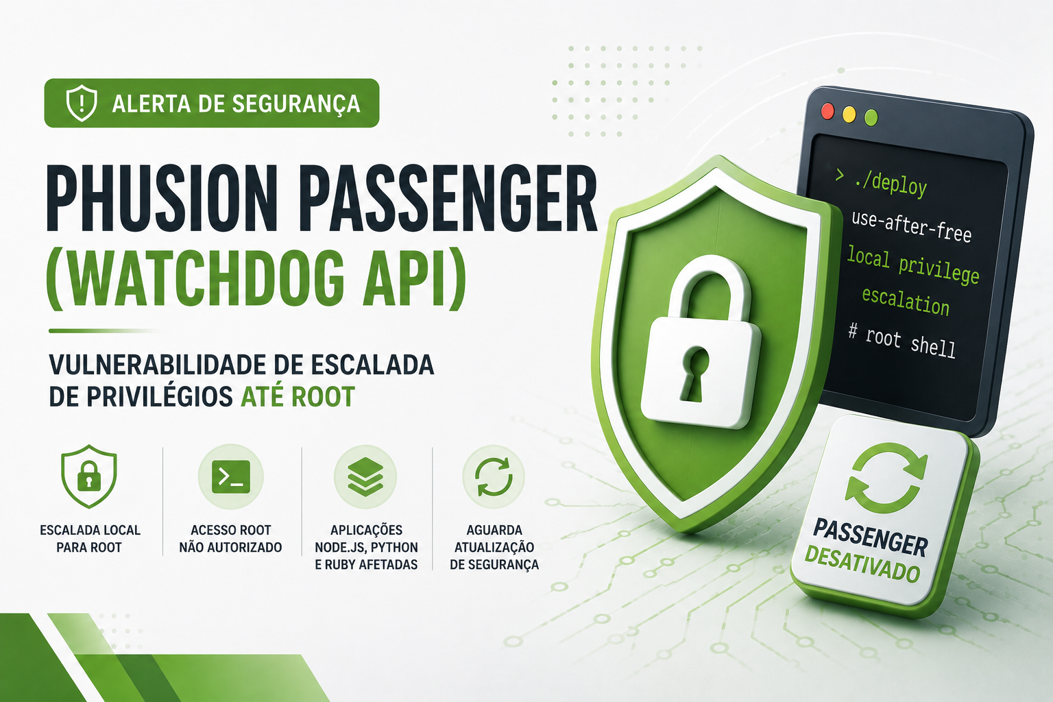Phusion Passenger (Watchdog API) – Vulnerabilidade de Escalada de Privilégios